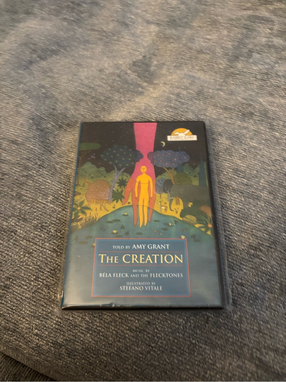 The Creation DVD - Blue and Multicolor Cover